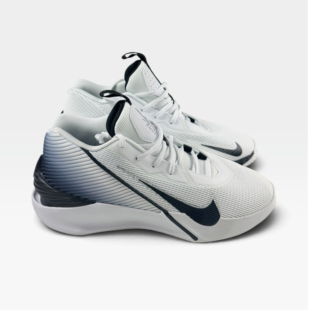 Nike Basketball G.T. Jump Academy Mens 8.5 White Black FV5524-100 NEW